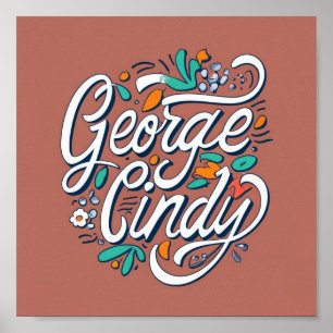 Poster de George et Cindy