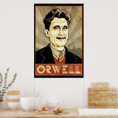 Poster de George Orwell (Cuisine)