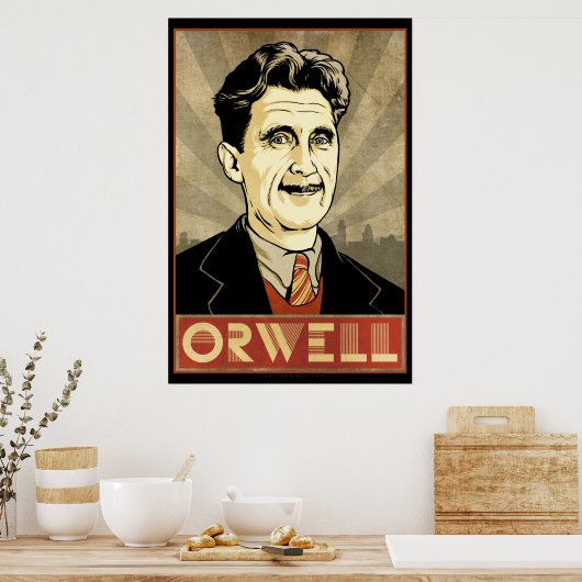 Poster de George Orwell (Cuisine)