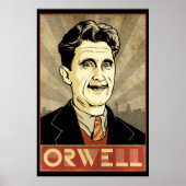 Poster de George Orwell (Devant)