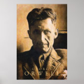 Poster de George Orwell (Devant)