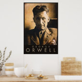 Poster de George Orwell (Cuisine)