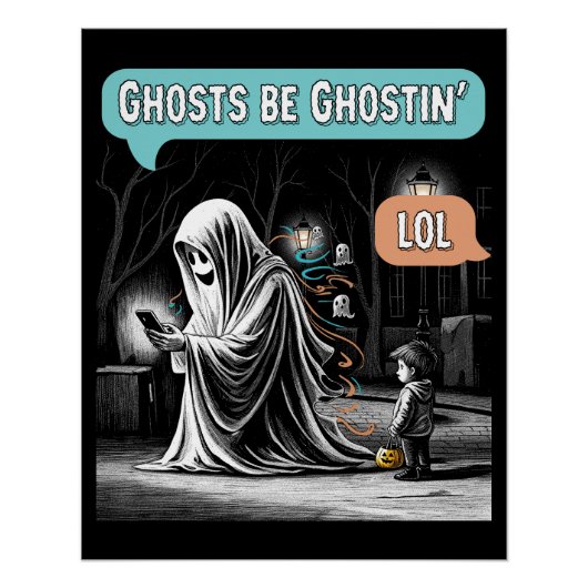 Poster de Ghosts Be Ghostiln’LOL (Devant)