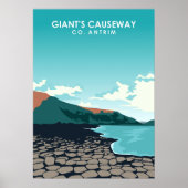 Poster de Giant's Causeway Irlande (Devant)