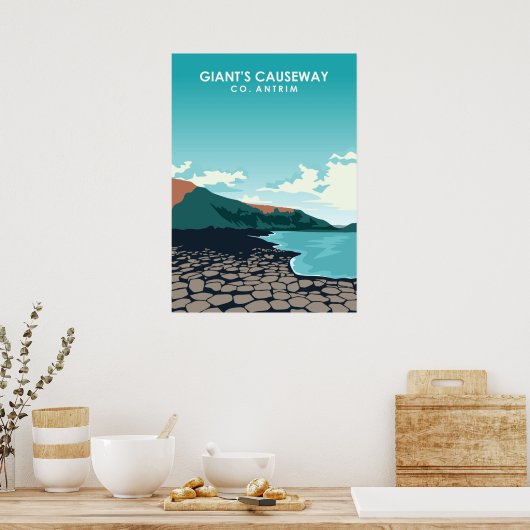 Poster de Giant's Causeway Irlande (Cuisine)
