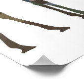 Poster de girafe en écaille (Coin)