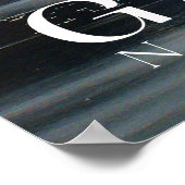 Poster de Glacier Bay, Alaska Imprimer (Coin)