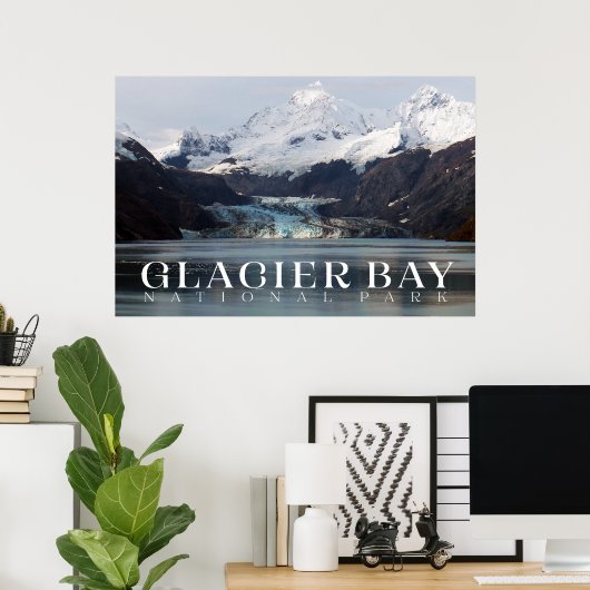 Poster de Glacier Bay, Alaska Imprimer (Bureau à domicile)