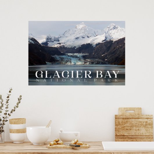 Poster de Glacier Bay, Alaska Imprimer (Cuisine)