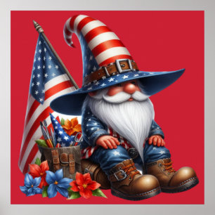 Poster de Gnome Patriotique