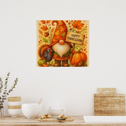 Poster de Gnome Thanksgiving (Cuisine)