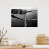 Poster de Golden Gate Bridge San Francisco (Cuisine)