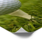 Poster de golf (Coin)