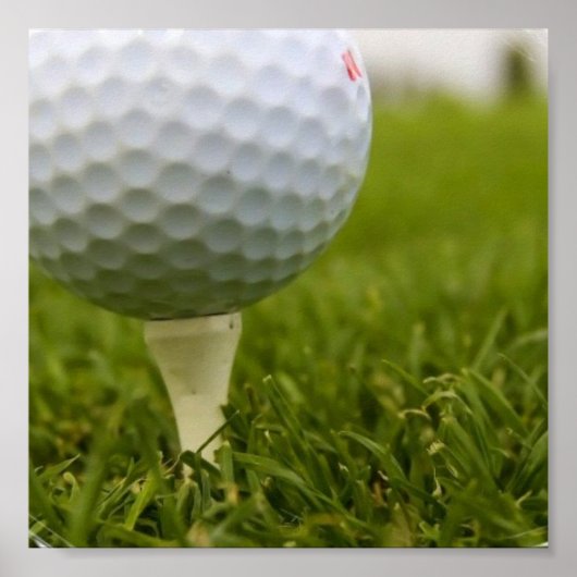 Poster de golf (Devant)