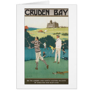 Poster de golf de Cruden Bay