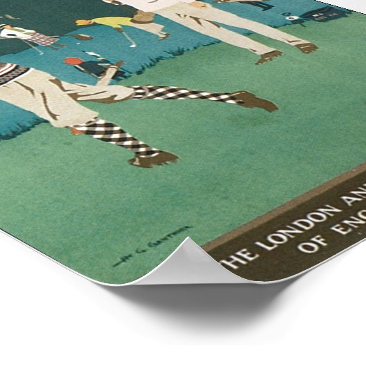 Poster de golf de Cruden Bay (Coin)