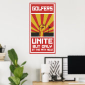 Poster de Golfers Unite (Bureau à domicile)
