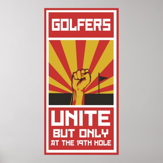 Poster de Golfers Unite (Devant)