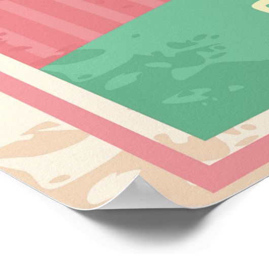 Poster de gomme à bulle (Coin)