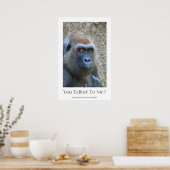 Poster de Gorilla amusant ! (Cuisine)