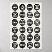 Poster de Gosh Love (Devant)