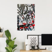 poster de graffiti (Bureau à domicile)