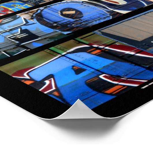 Poster de graffitis d'art (Coin)