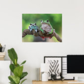 Poster de grenouille (Bureau à domicile)