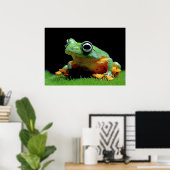 Poster de grenouille (Bureau à domicile)