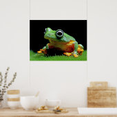 Poster de grenouille (Cuisine)