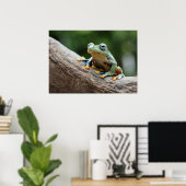 Poster de grenouille (Bureau à domicile)
