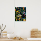 Poster de grenouilles (Cuisine)