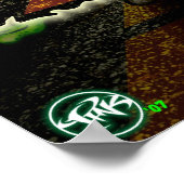 Poster de grenouilles Zombie (Coin)