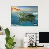 Poster de Groggy Island (Bureau à domicile)