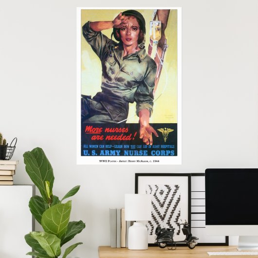Poster de guerre-07 (Bureau à domicile)