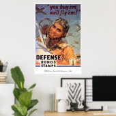 Poster de guerre-09 (Bureau à domicile)