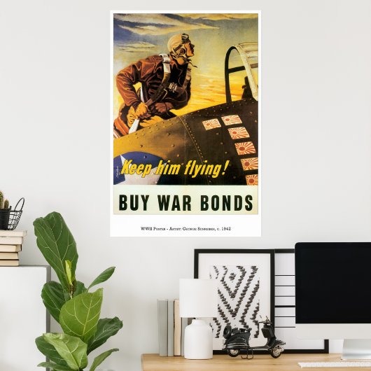 Poster de guerre-11 (Bureau à domicile)