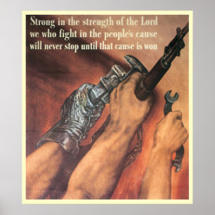 Poster de guerre vintage de la Première Guerre mon