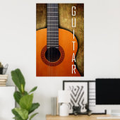 Poster de guitare (Bureau à domicile)