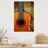 Poster de guitare (Cuisine)