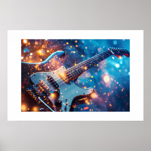 Poster de guitare