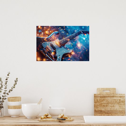 Poster de guitare (Cuisine)