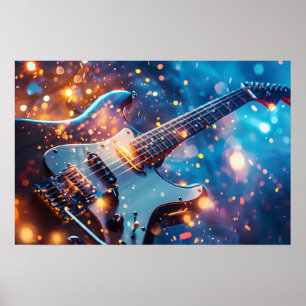 Poster de guitare