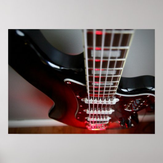 Poster de guitare (Devant)