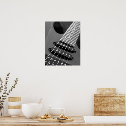Poster de guitare (Cuisine)