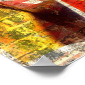 Poster de guitare artistique (Coin)