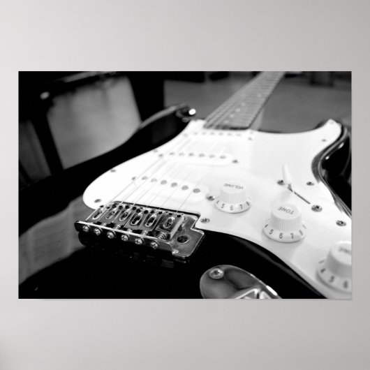 Poster de guitare électrique (Devant)