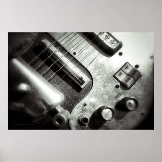 Poster de guitare électrique (Devant)