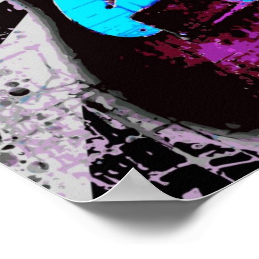 Poster de guitare électrique (Coin)