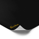 Poster de guitare occidentale (Coin)